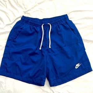 Men’s Nike Athletic Shorts - Blue + Size M